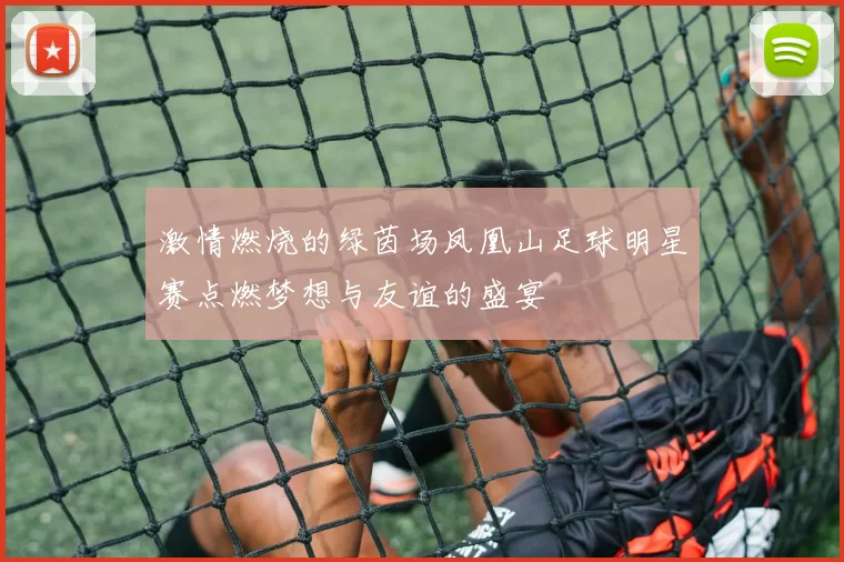 激情燃烧的绿茵场凤凰山足球明星赛点燃梦想与友谊的盛宴